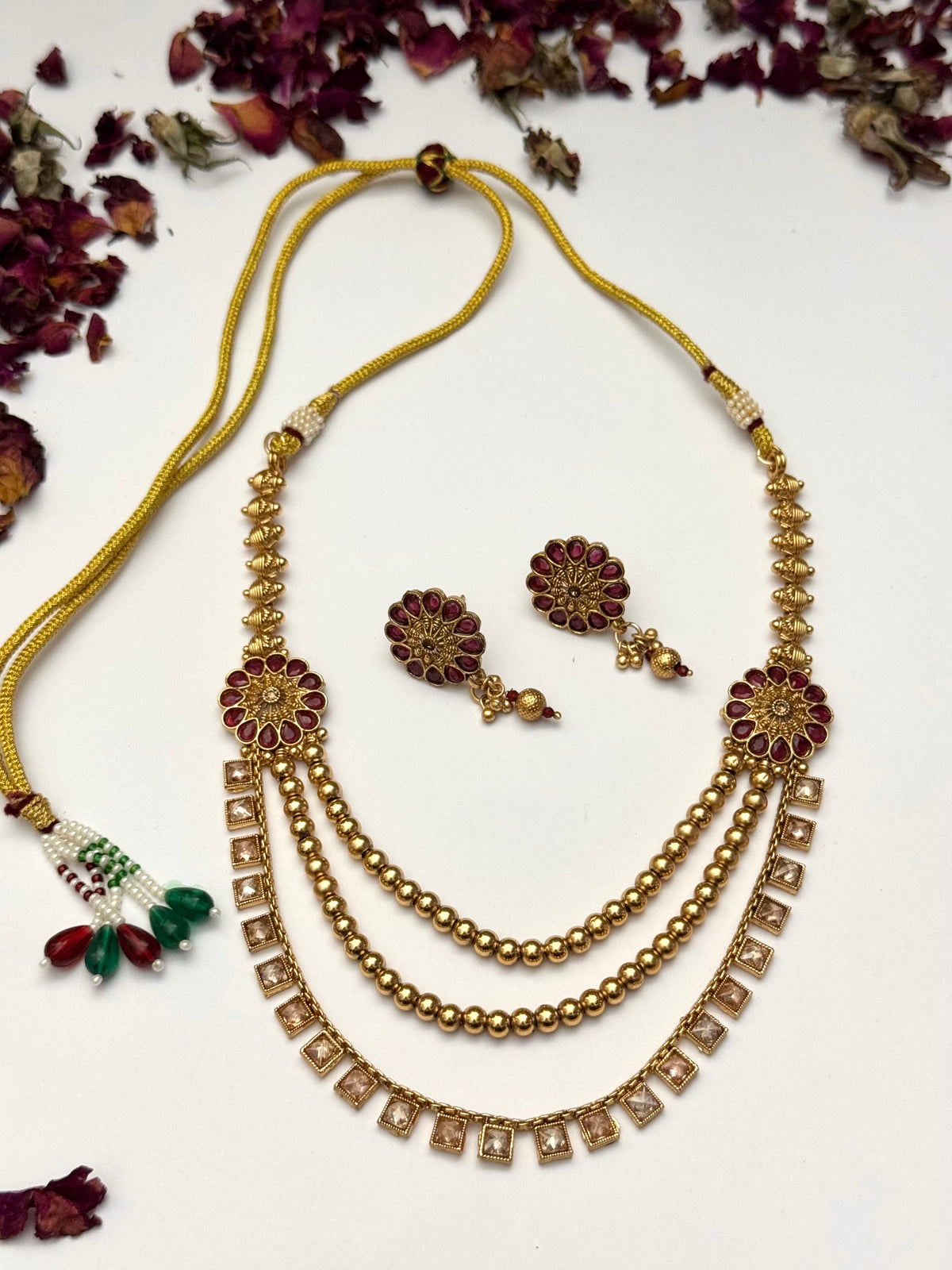 Rajwadi Designer Mala set
