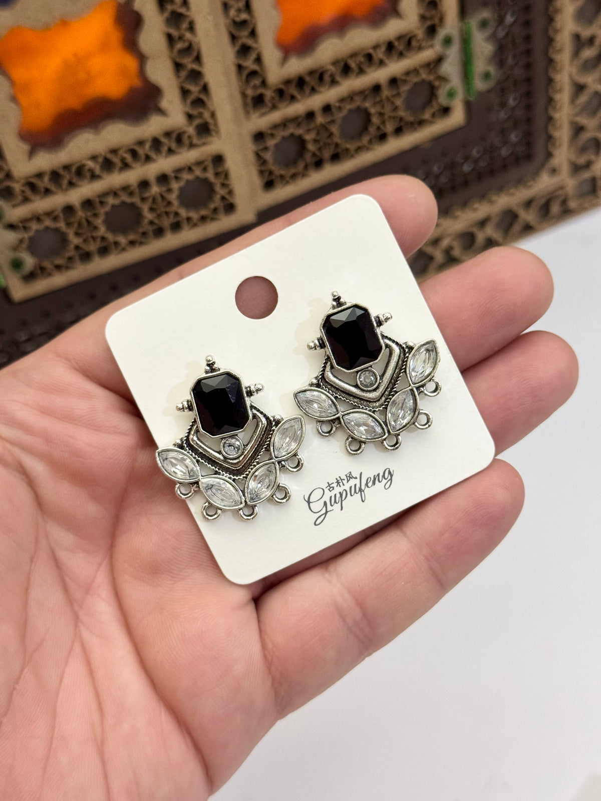 Chinese in budget Oxidised Earrings