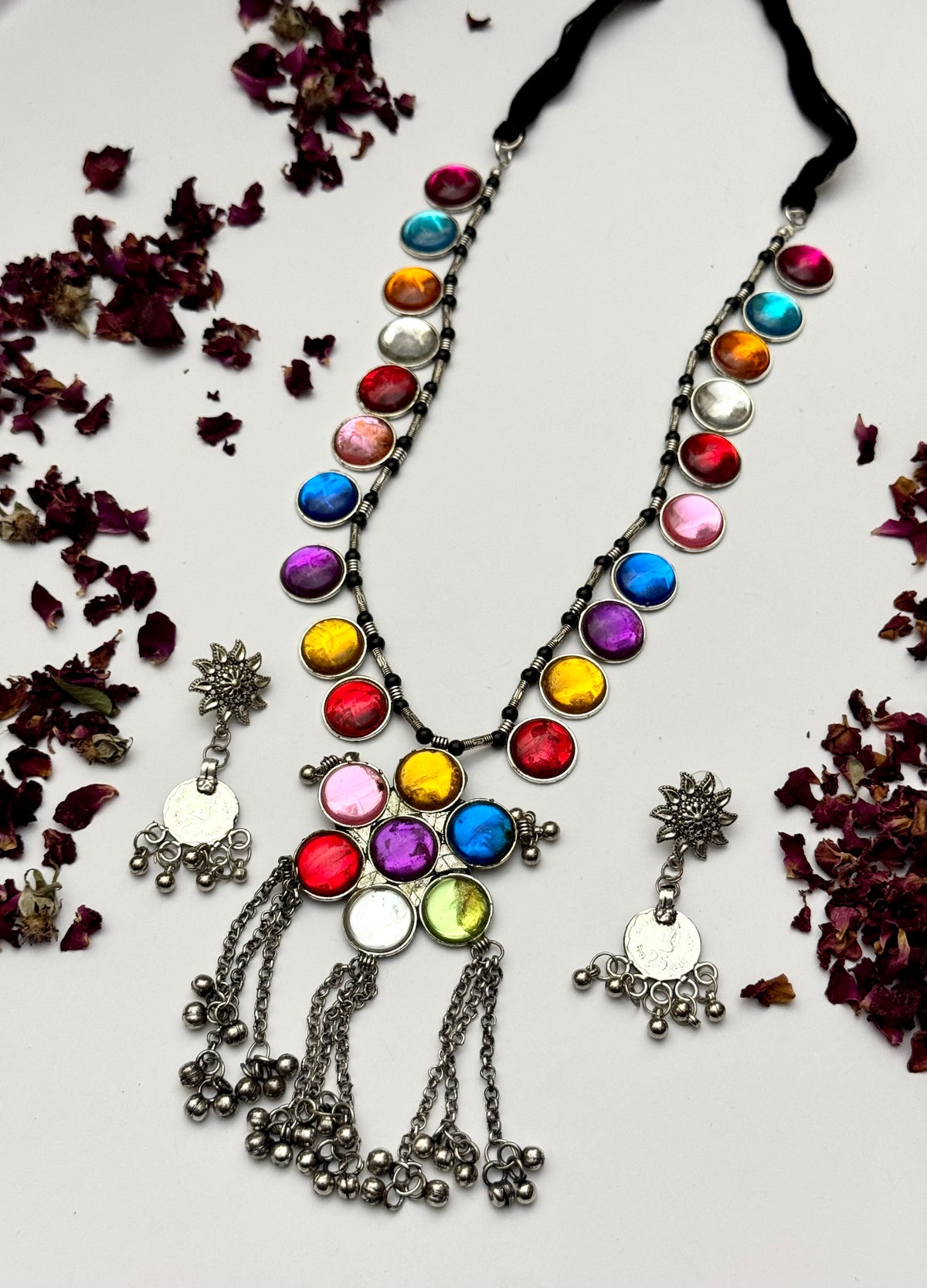 Oxidised Multi Mala Set