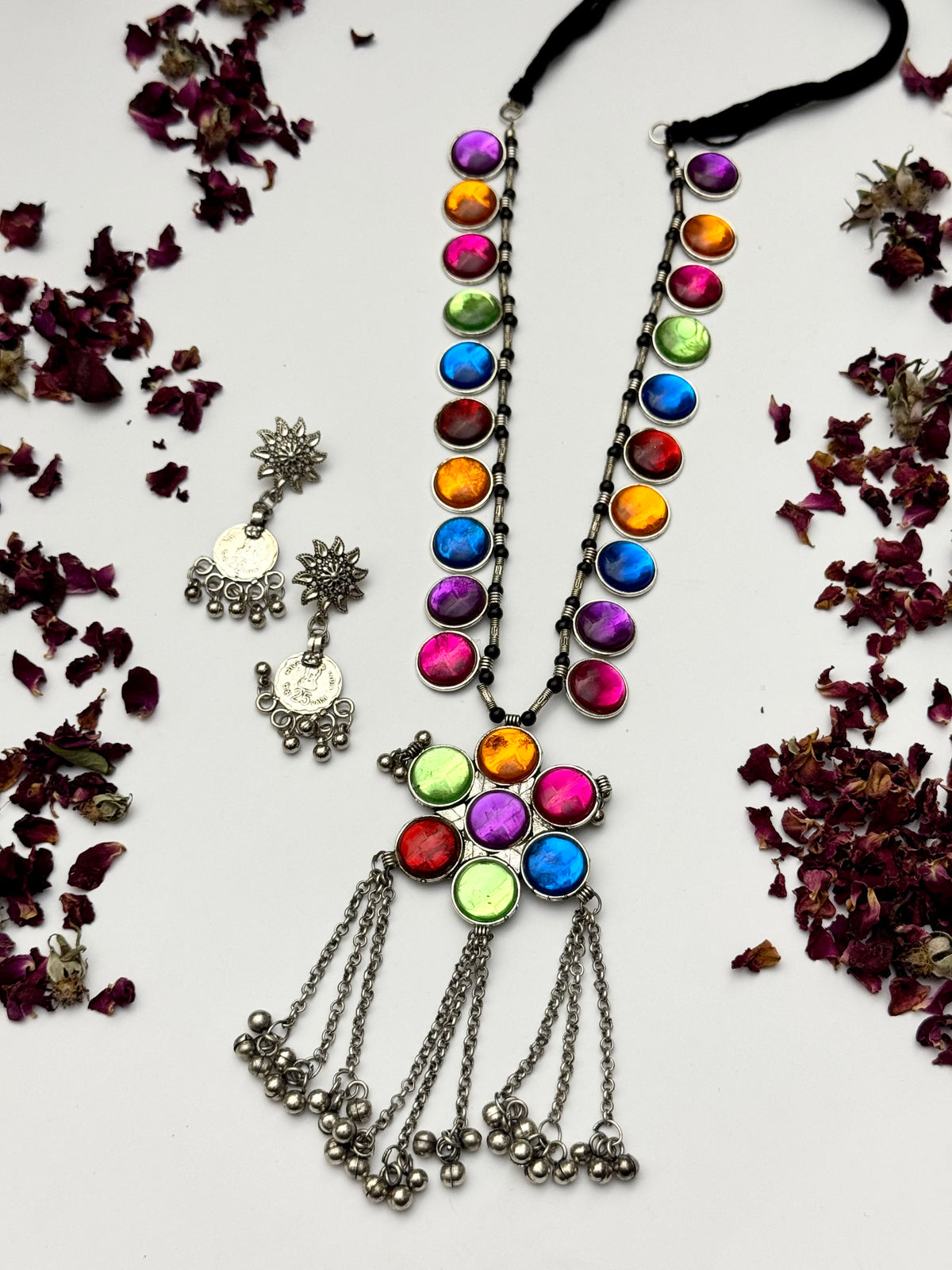 Oxidised Multi Mala Set