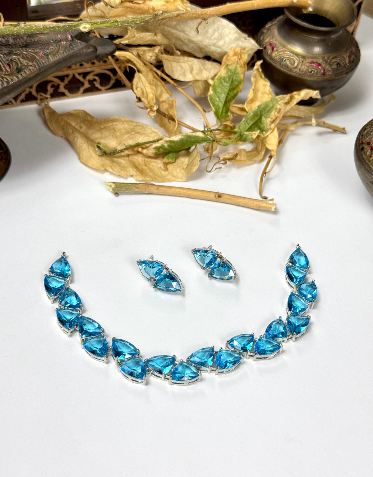 American Diamond 1 karat set