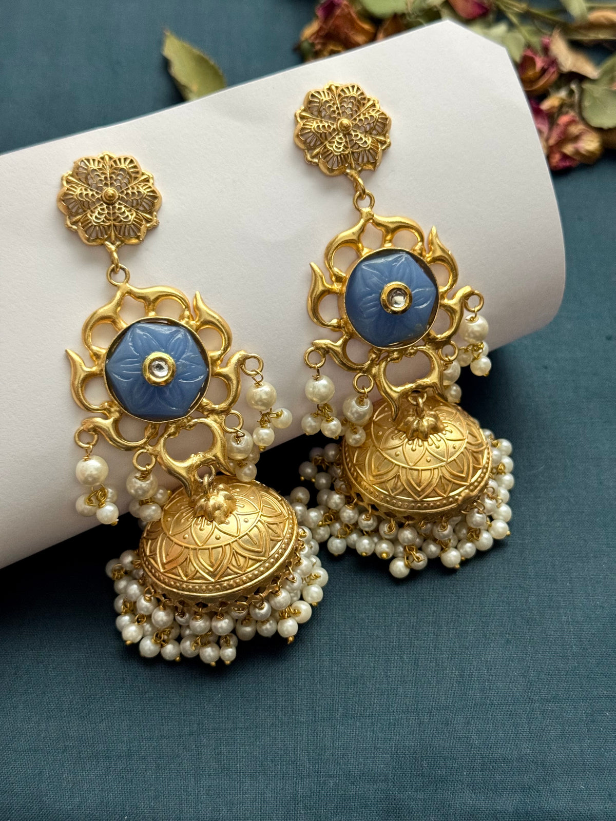 Premium Brass Musarrat Jhumka