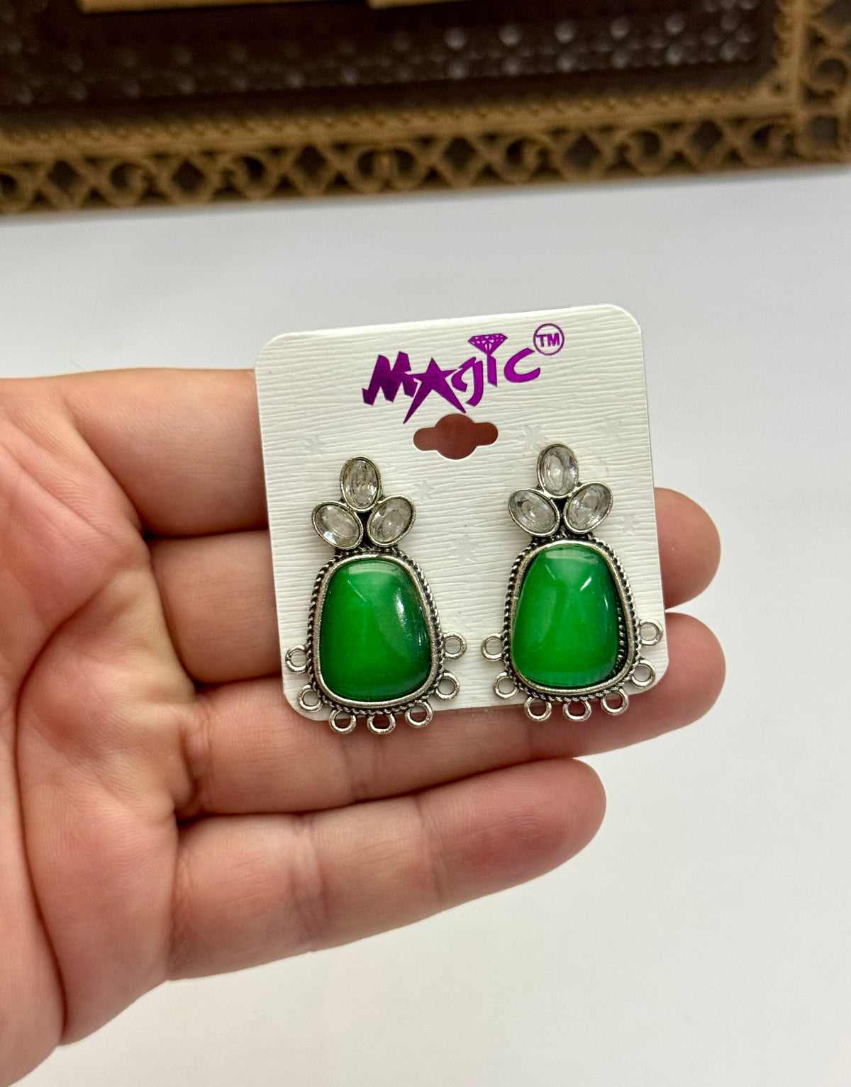 Chinese in budget Oxidised Earrings