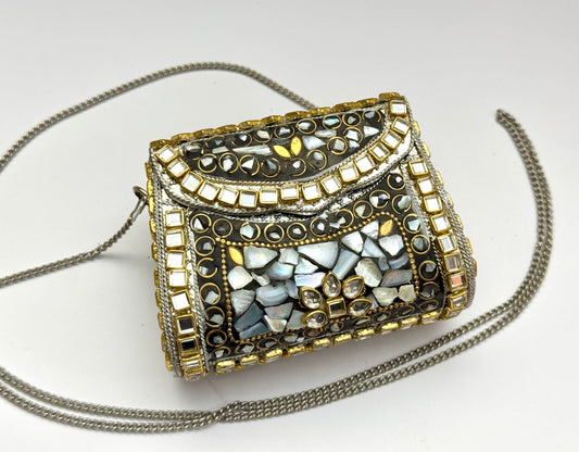 Mini Kundn Nepali Clutch