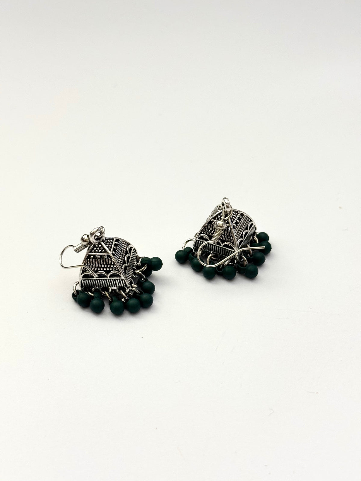 Oxidised jhumkies