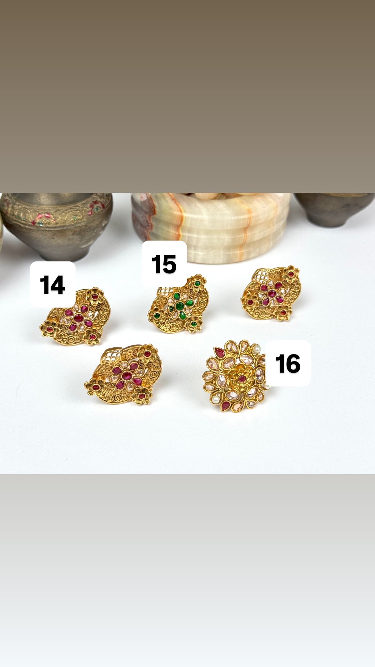Rajwadi Adjustable Rings