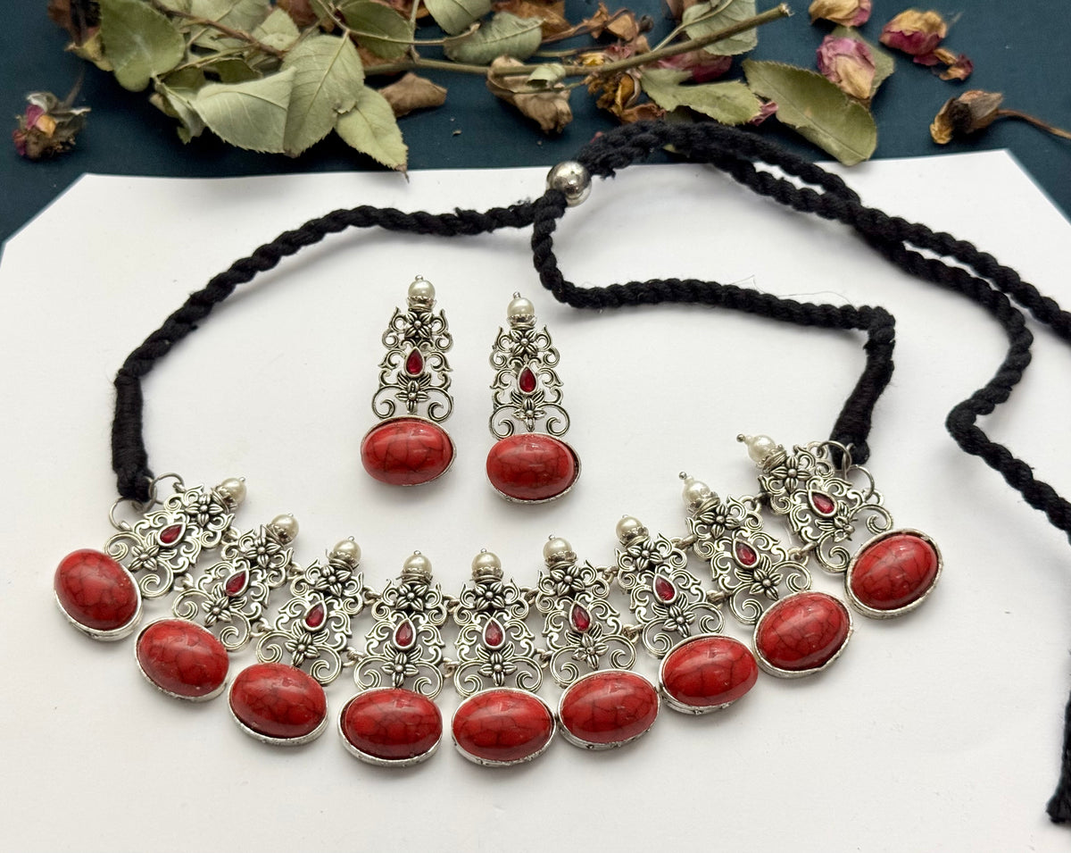 Oxidised Sultana Set