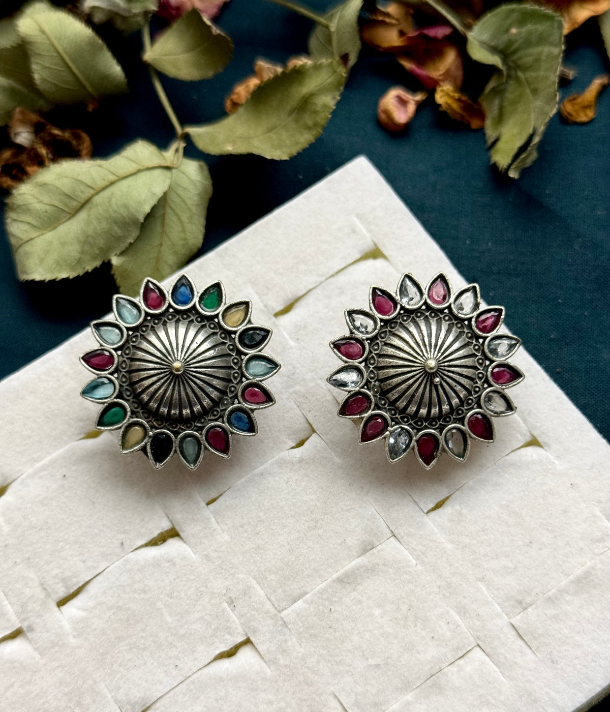 Premium oxidised Brass Made adjustable Ring