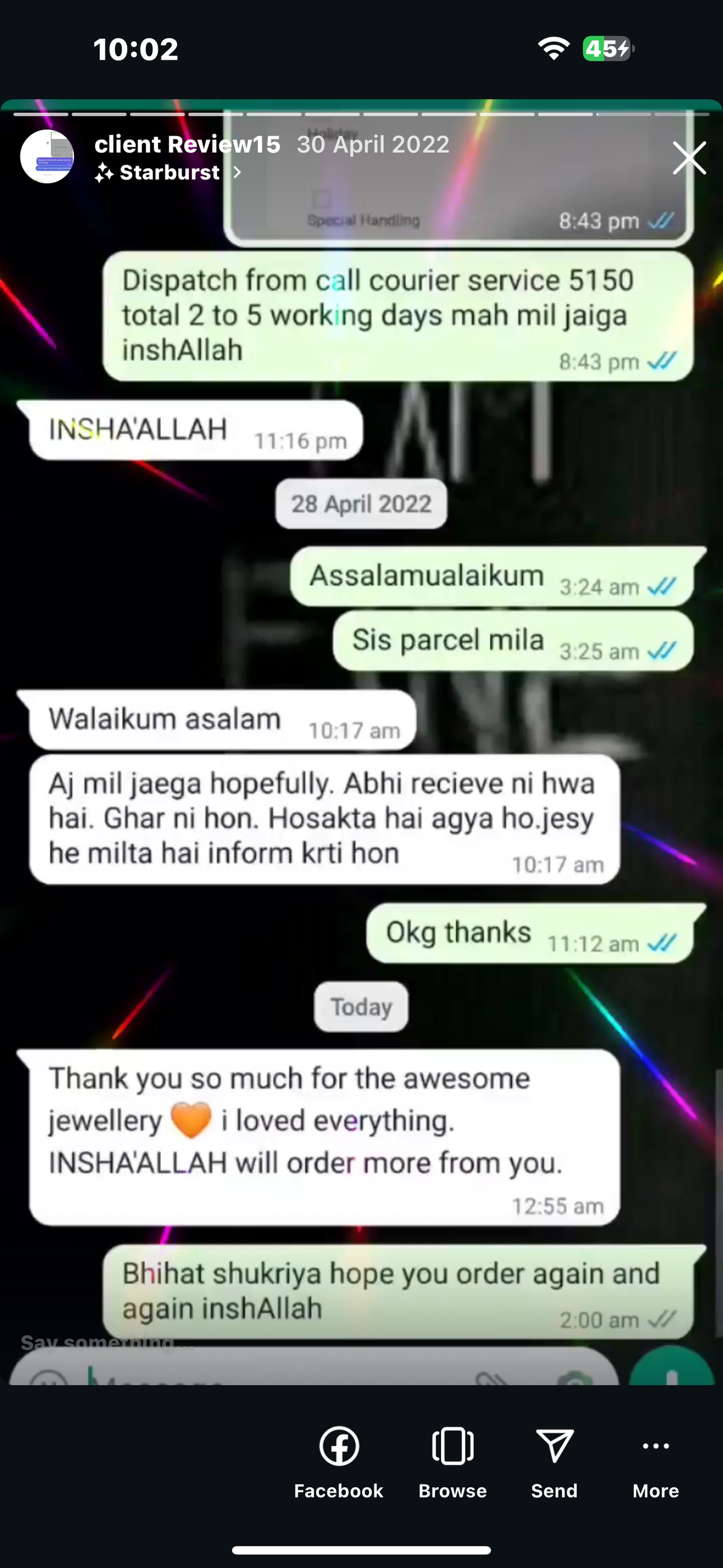 Reviews 50 to 98