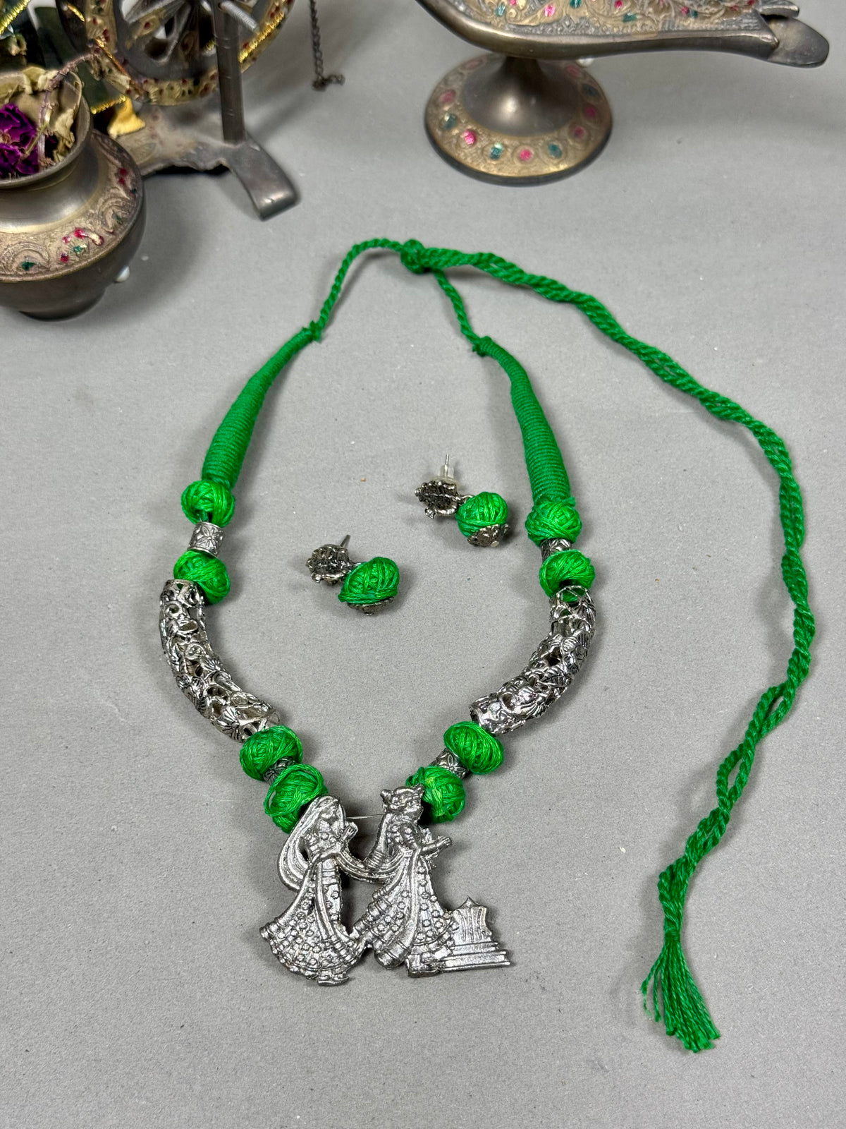 Oxidised Dora Set