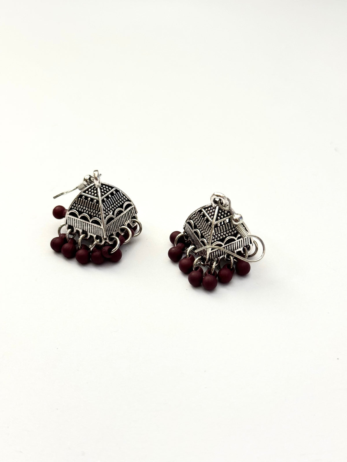 Oxidised jhumkies