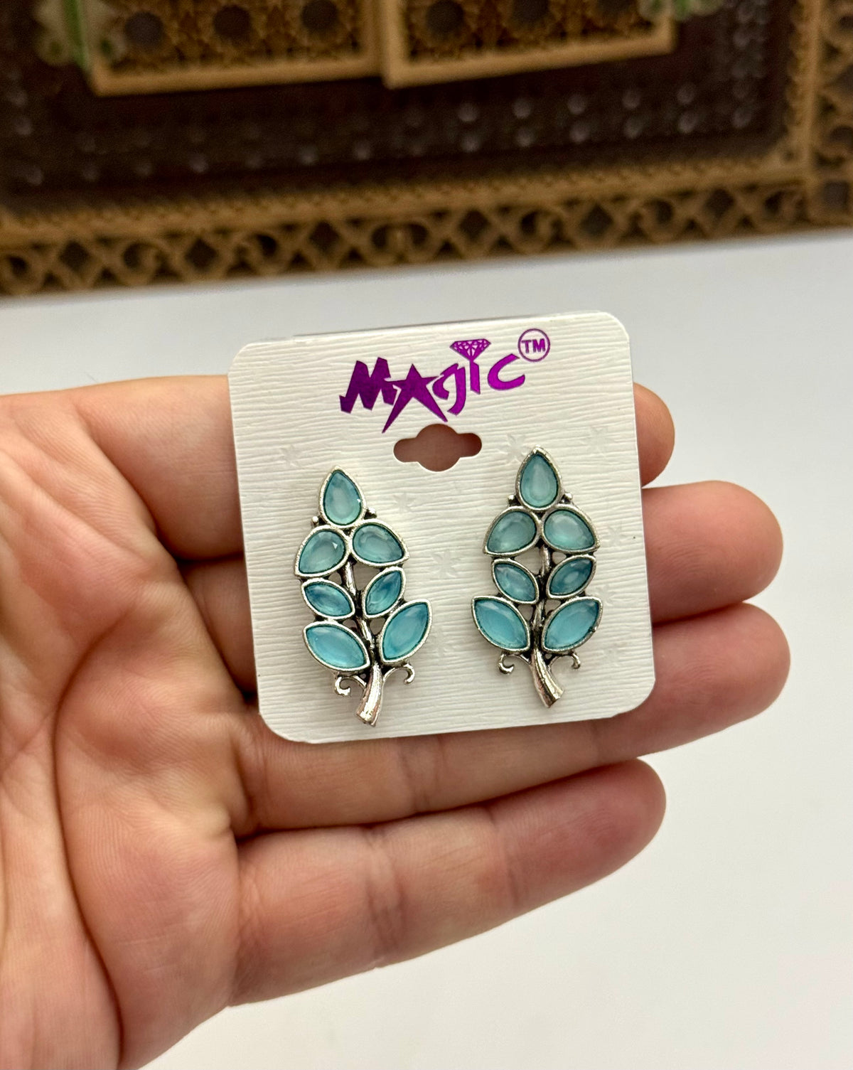 Chinese in budget Oxidised Earrings
