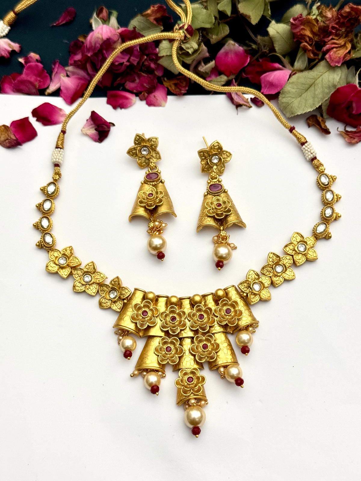 Rajwadi Designer Necklace set