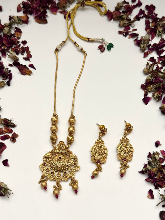 Rajwadi Chain Mala set