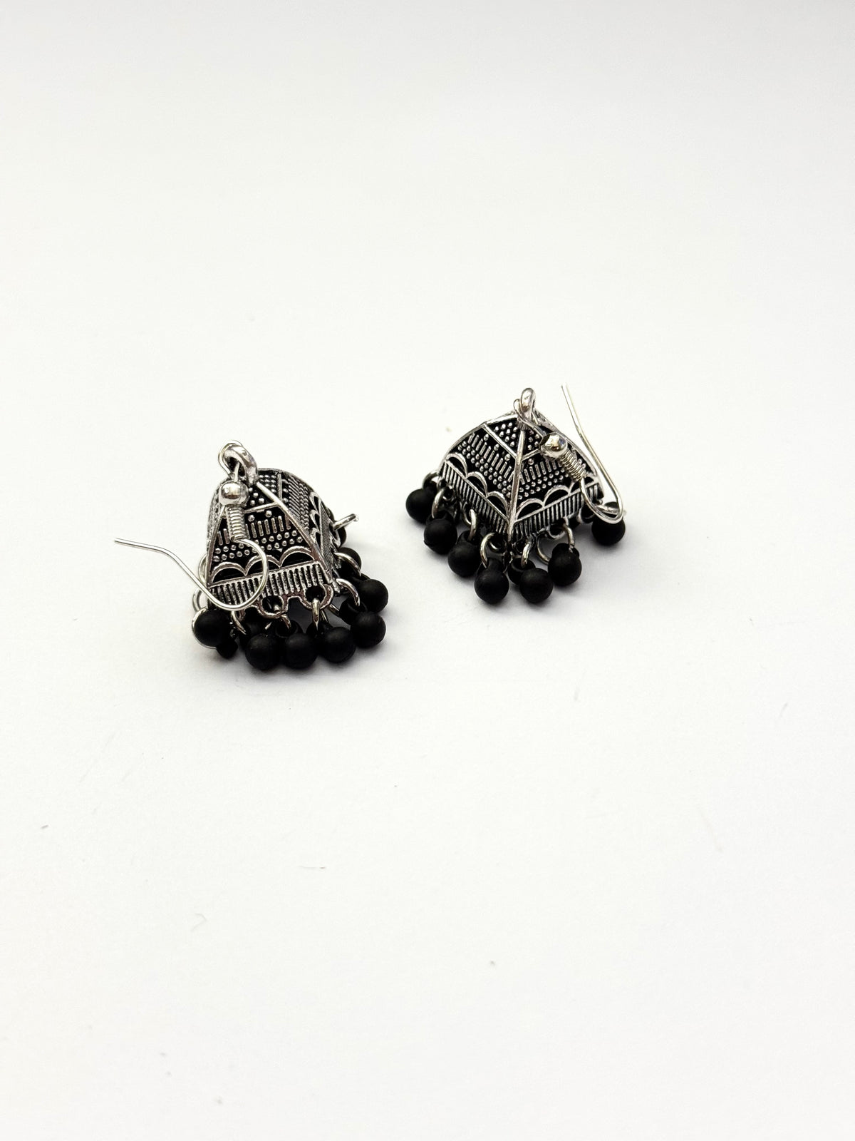 Oxidised jhumkies