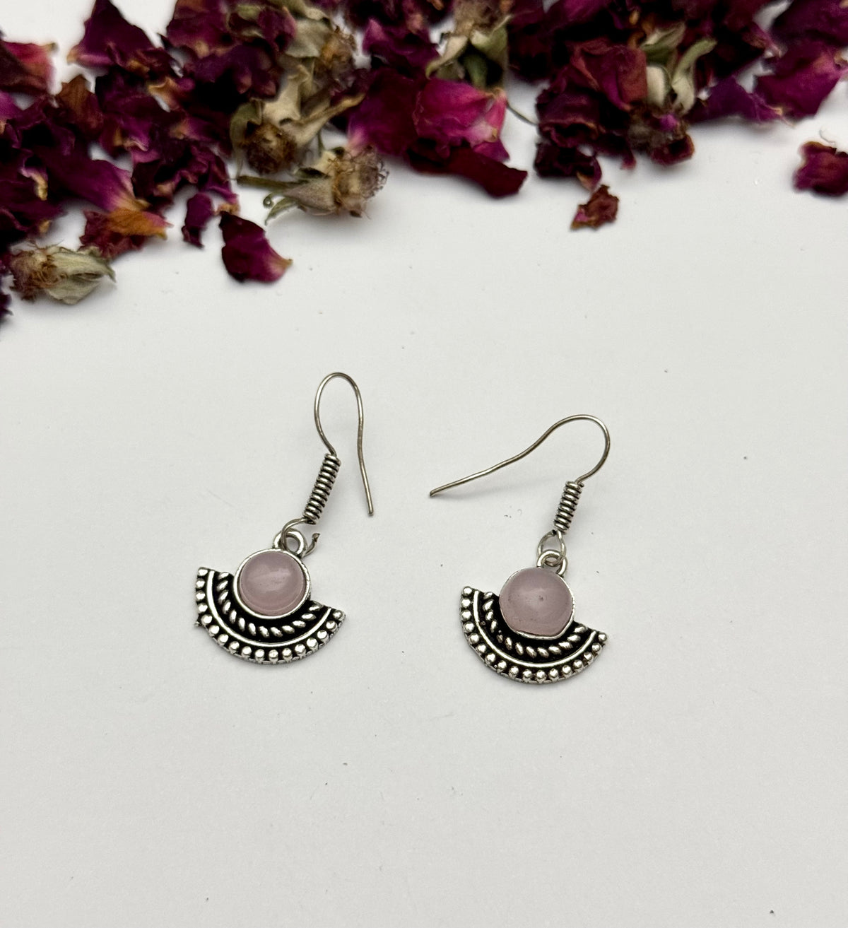 Premium Brass made Oxidised Mini Earrings