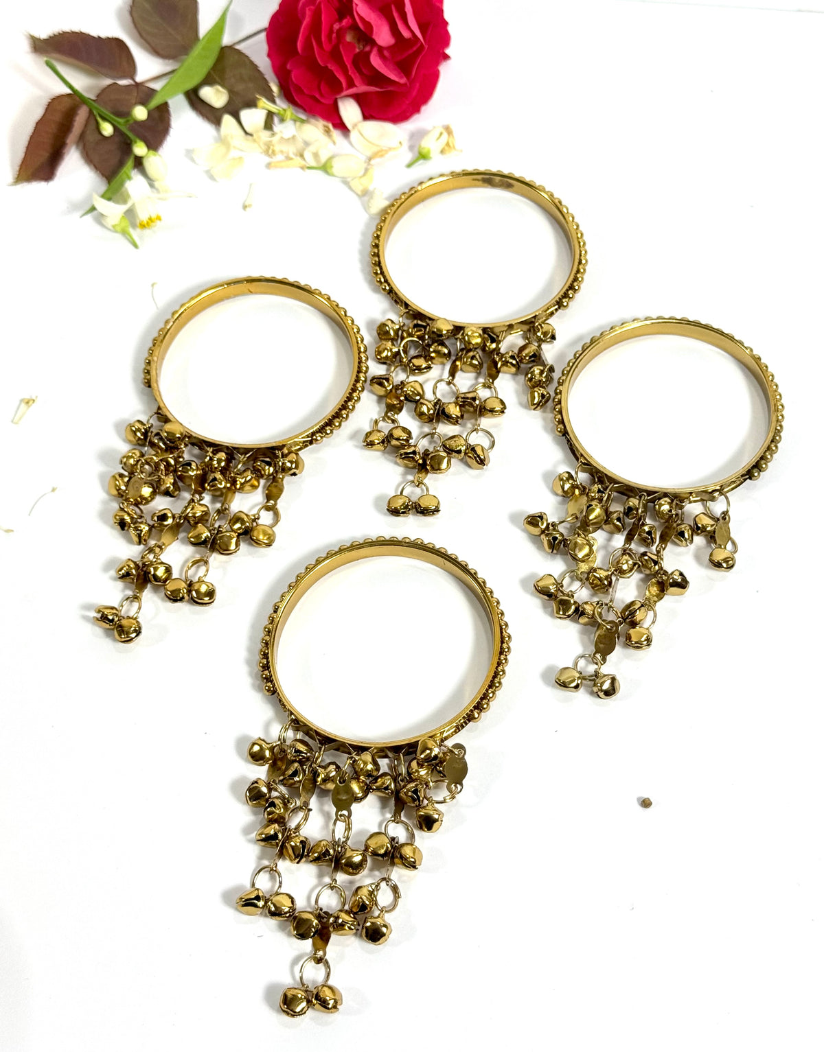 Oxidised Latkan Bangles size ( 2.6 sawa 2 )