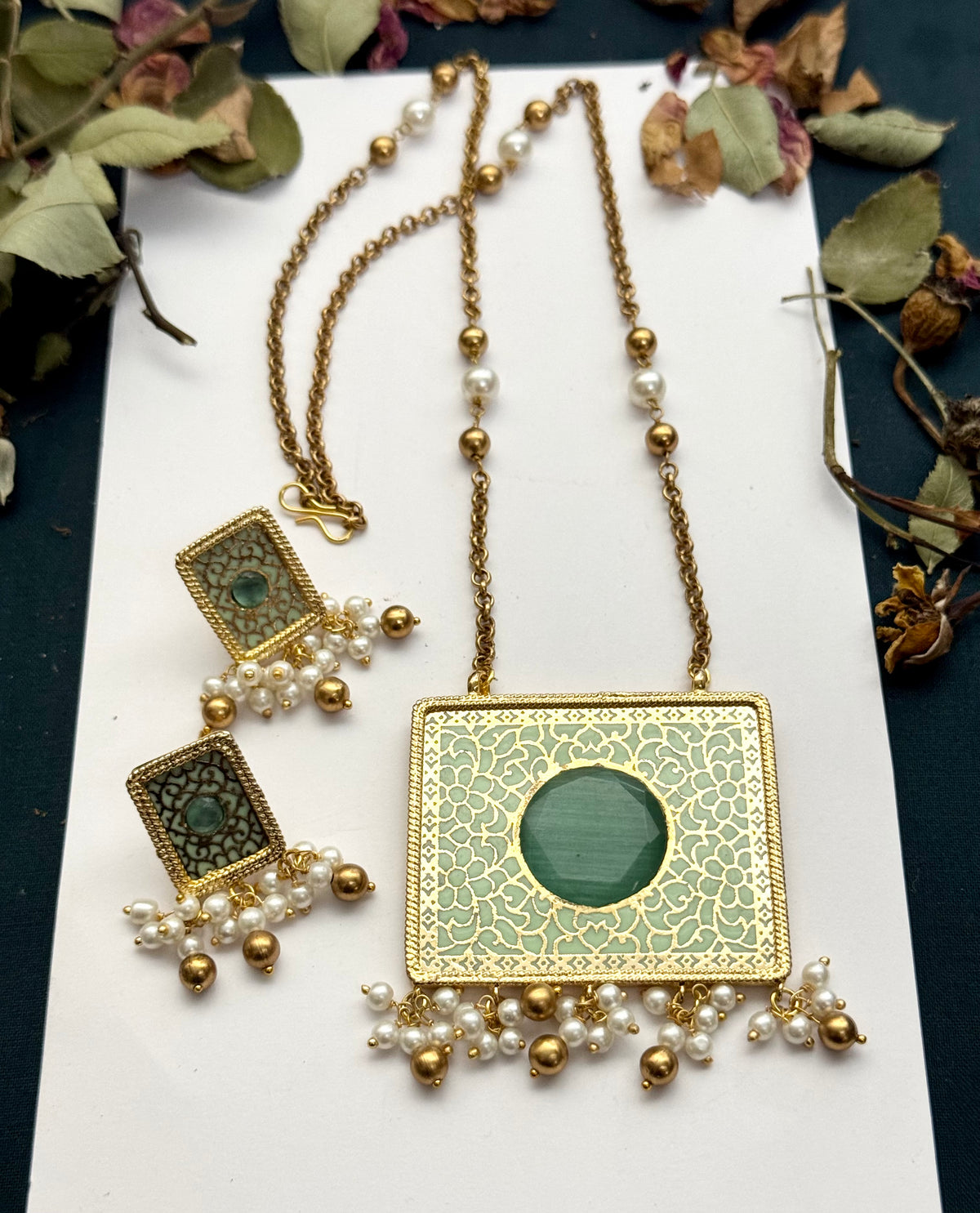 Premium Brass made oxidised set