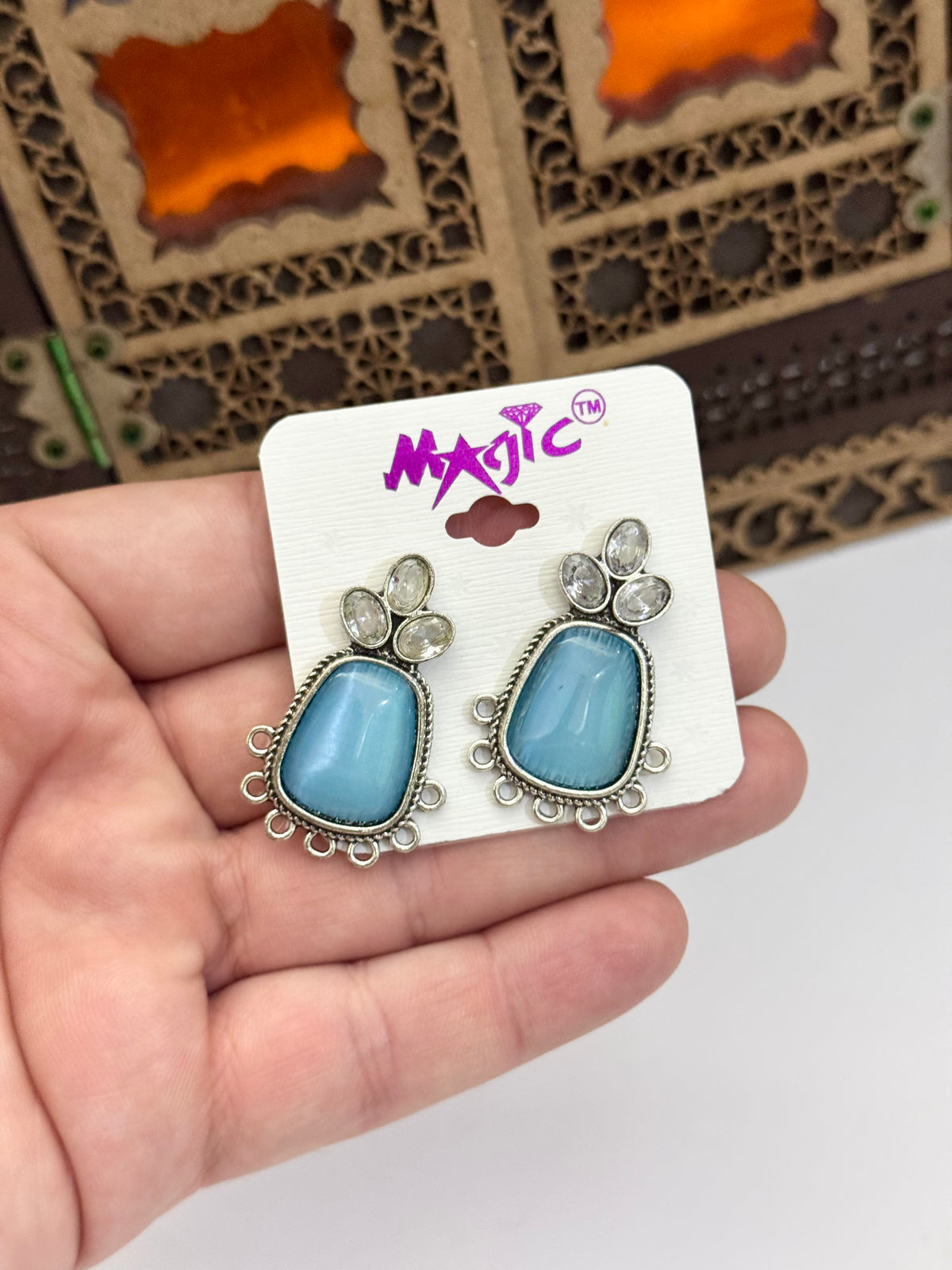 Chinese in budget Oxidised Earrings
