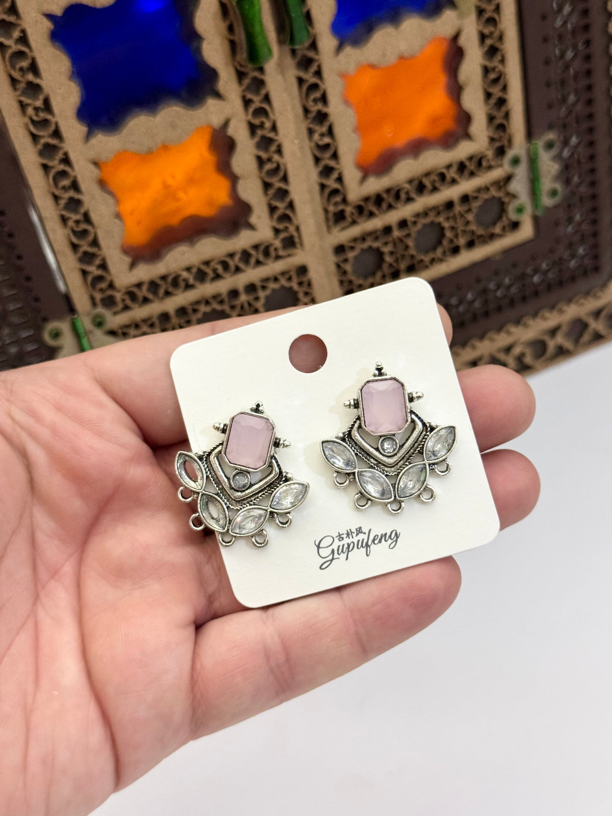 Chinese in budget Oxidised Earrings