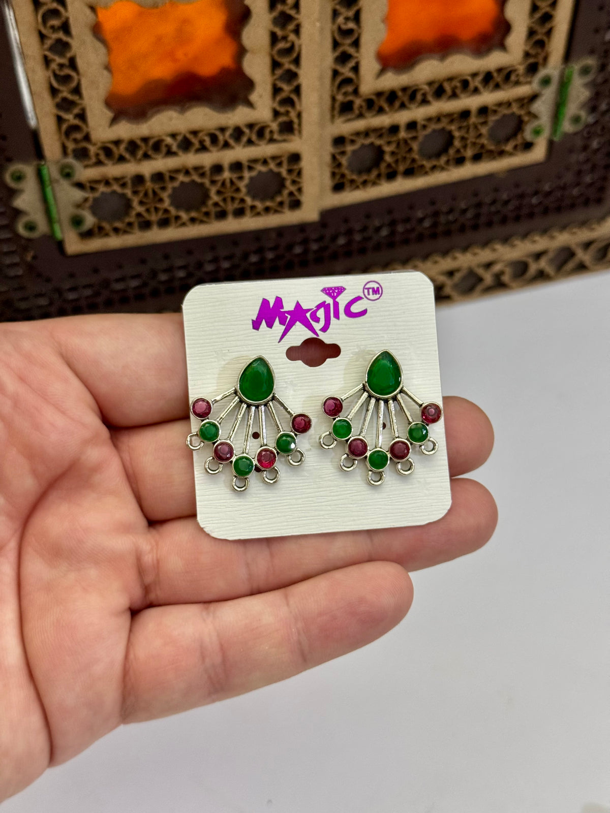 Chinese in budget Oxidised Earrings