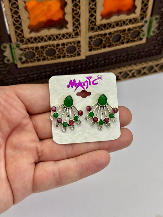 Chinese in budget Oxidised Earrings