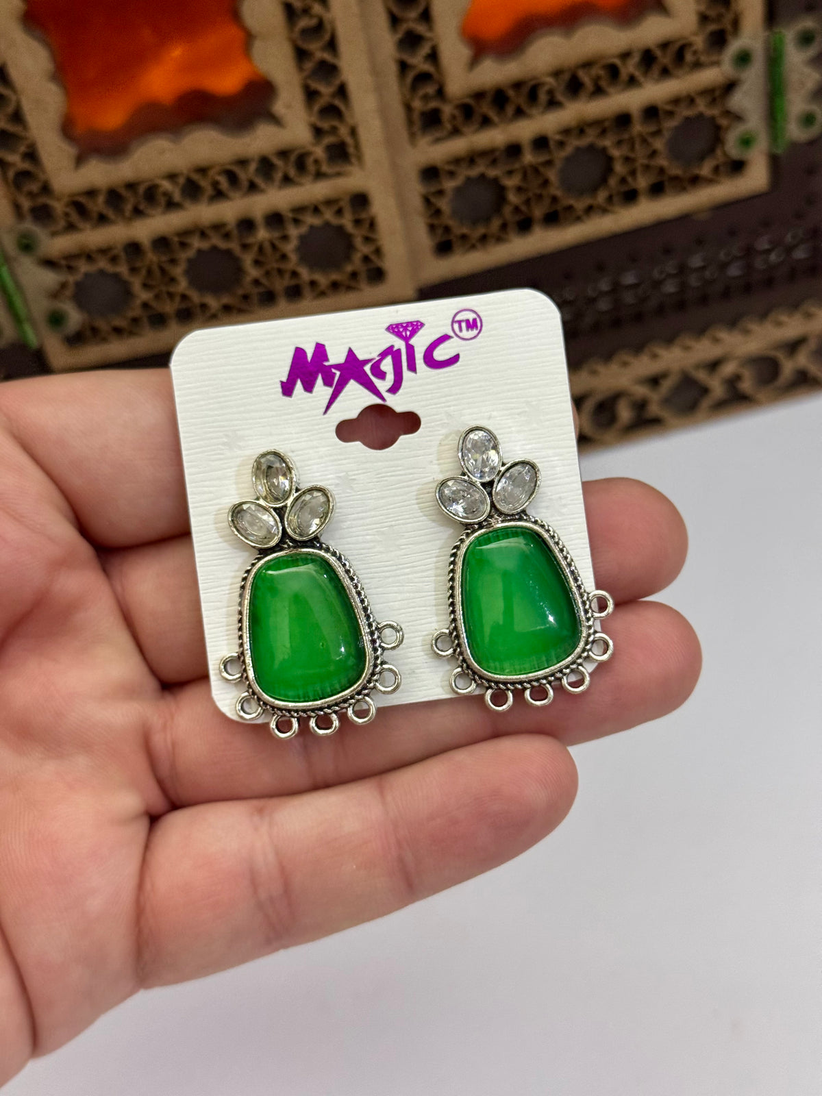 Chinese in budget Oxidised Earrings