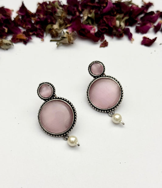 Premium oxidised brass made Candy Earrings