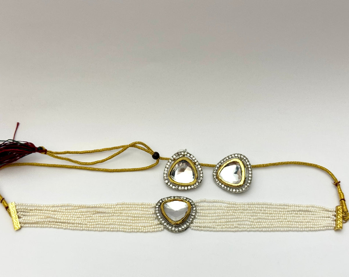 Premium Imported kundn Choker set
