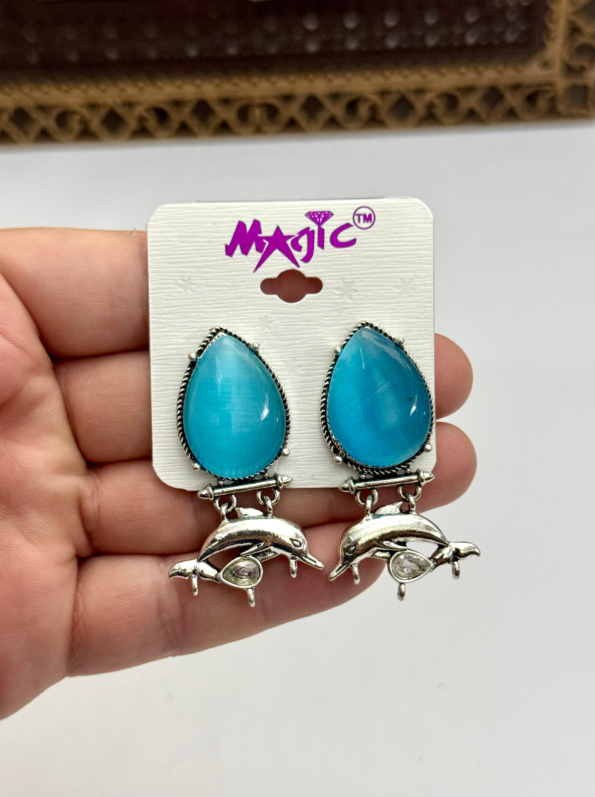 Chinese in budget Oxidised Earrings