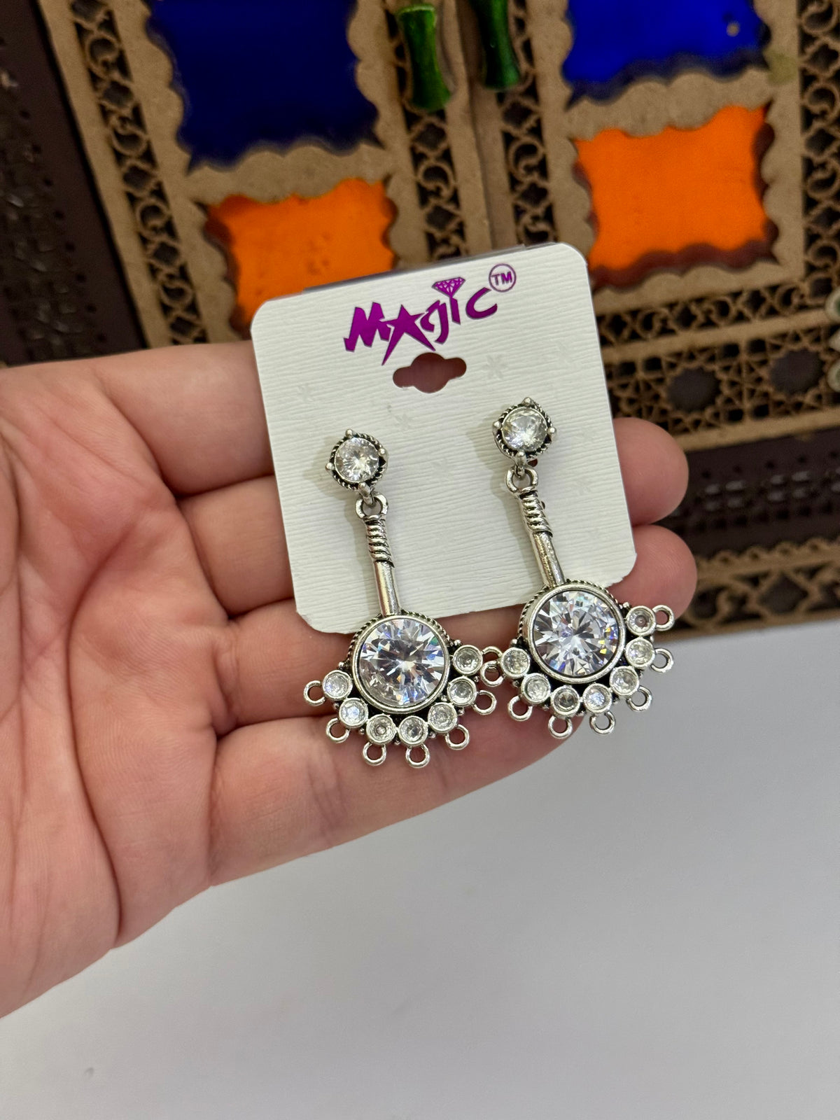 Chinese in budget Oxidised Earrings