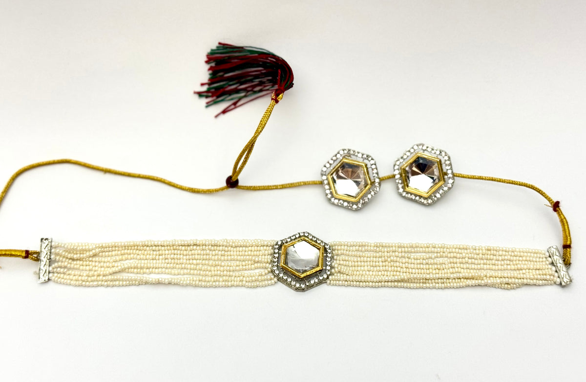 Premium Imported kundn Choker set