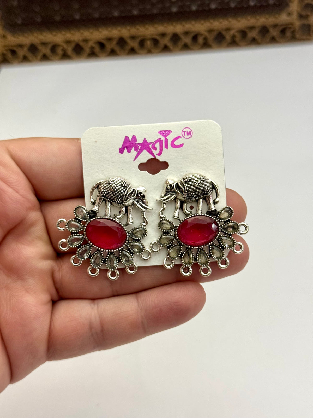 Chinese in budget Oxidised Earrings