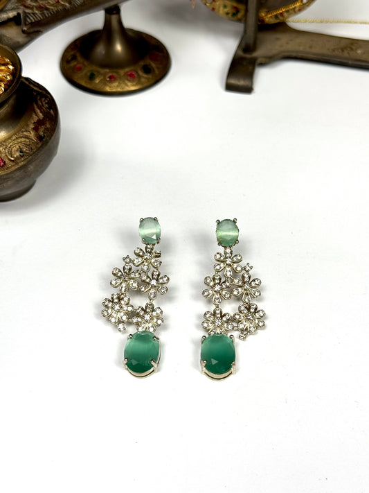 American Diamond 1 karat Earrings