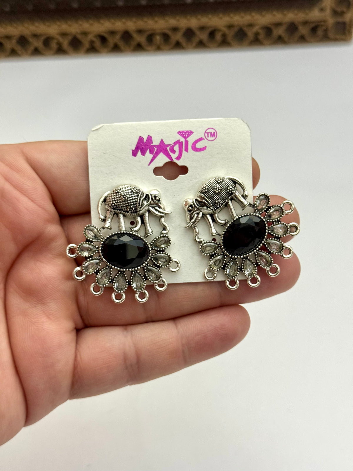 Chinese in budget Oxidised Earrings