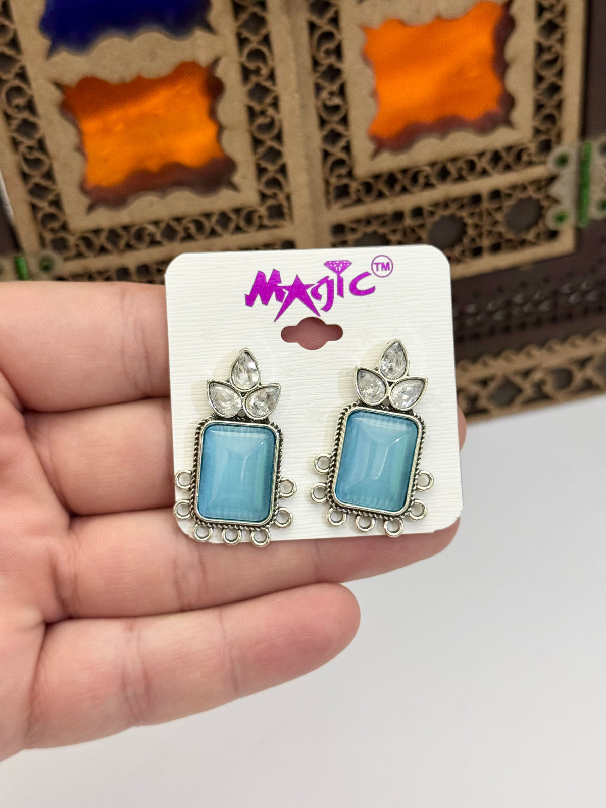Chinese in budget Oxidised Earrings