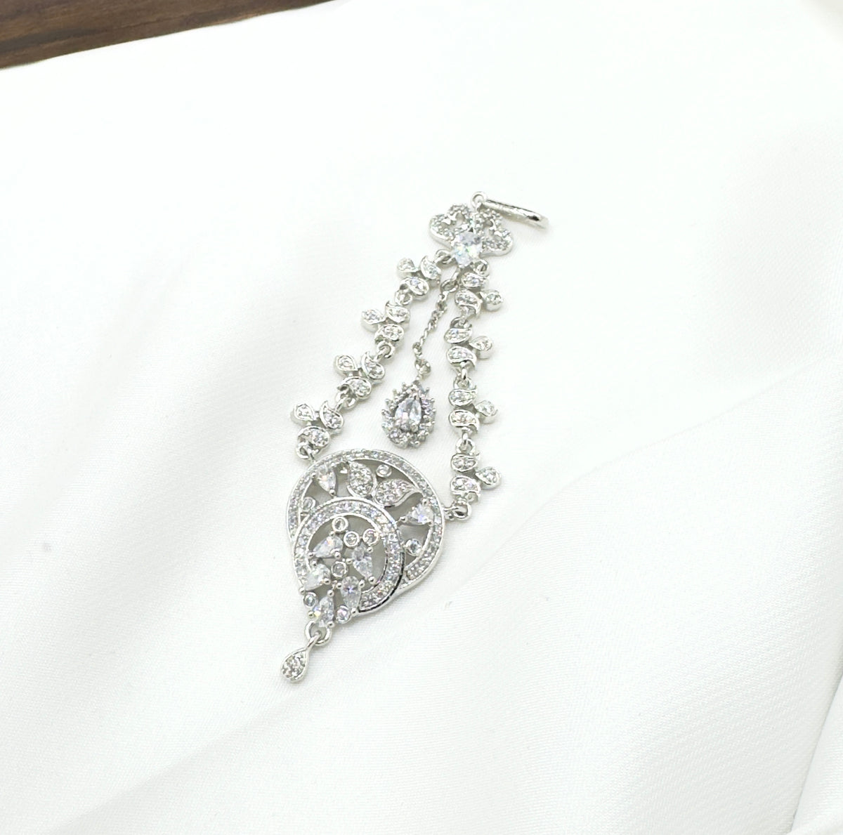 American Diamond 1 karat Jhumar