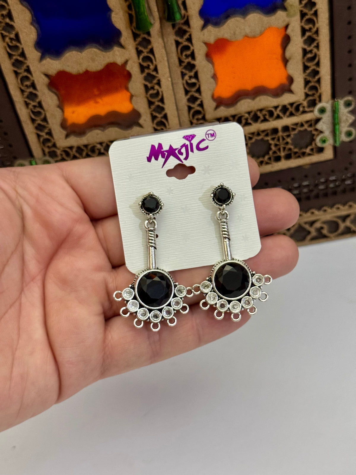 Chinese in budget Oxidised Earrings