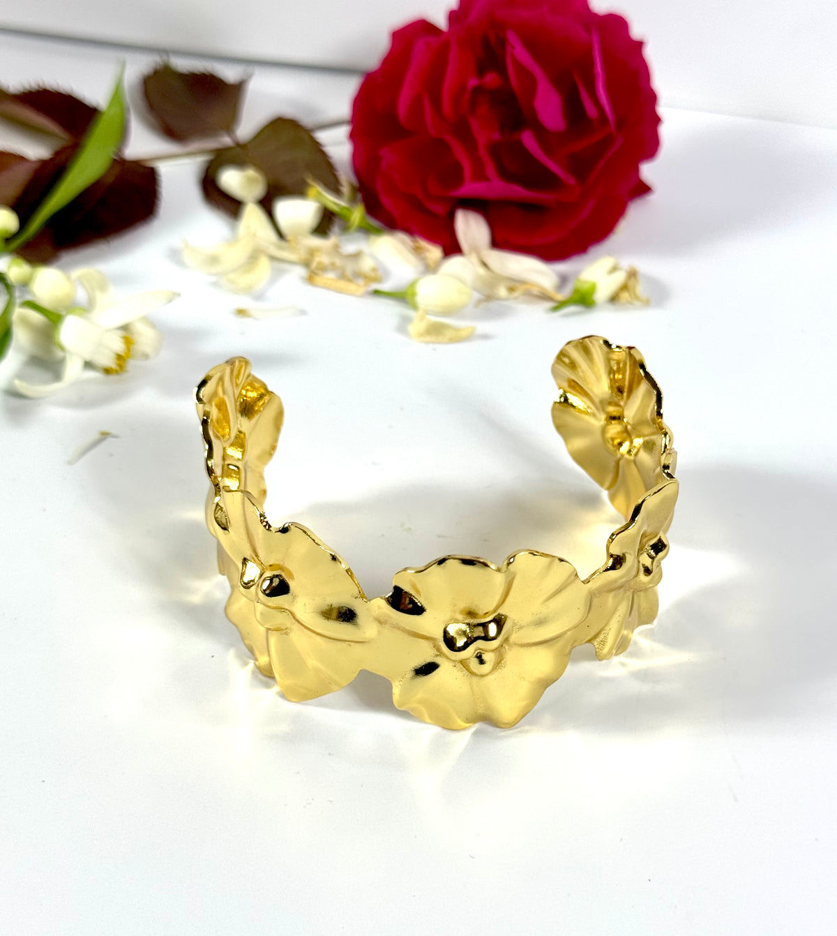 Stainless steel Adjustable Bangle