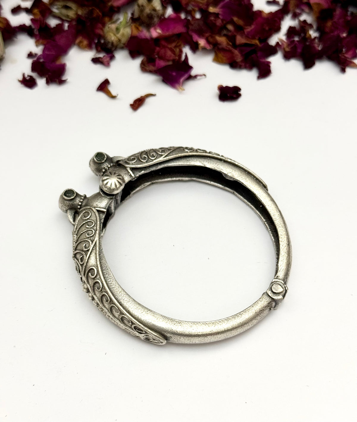 Premium Brass made Oxidised Openable Kara