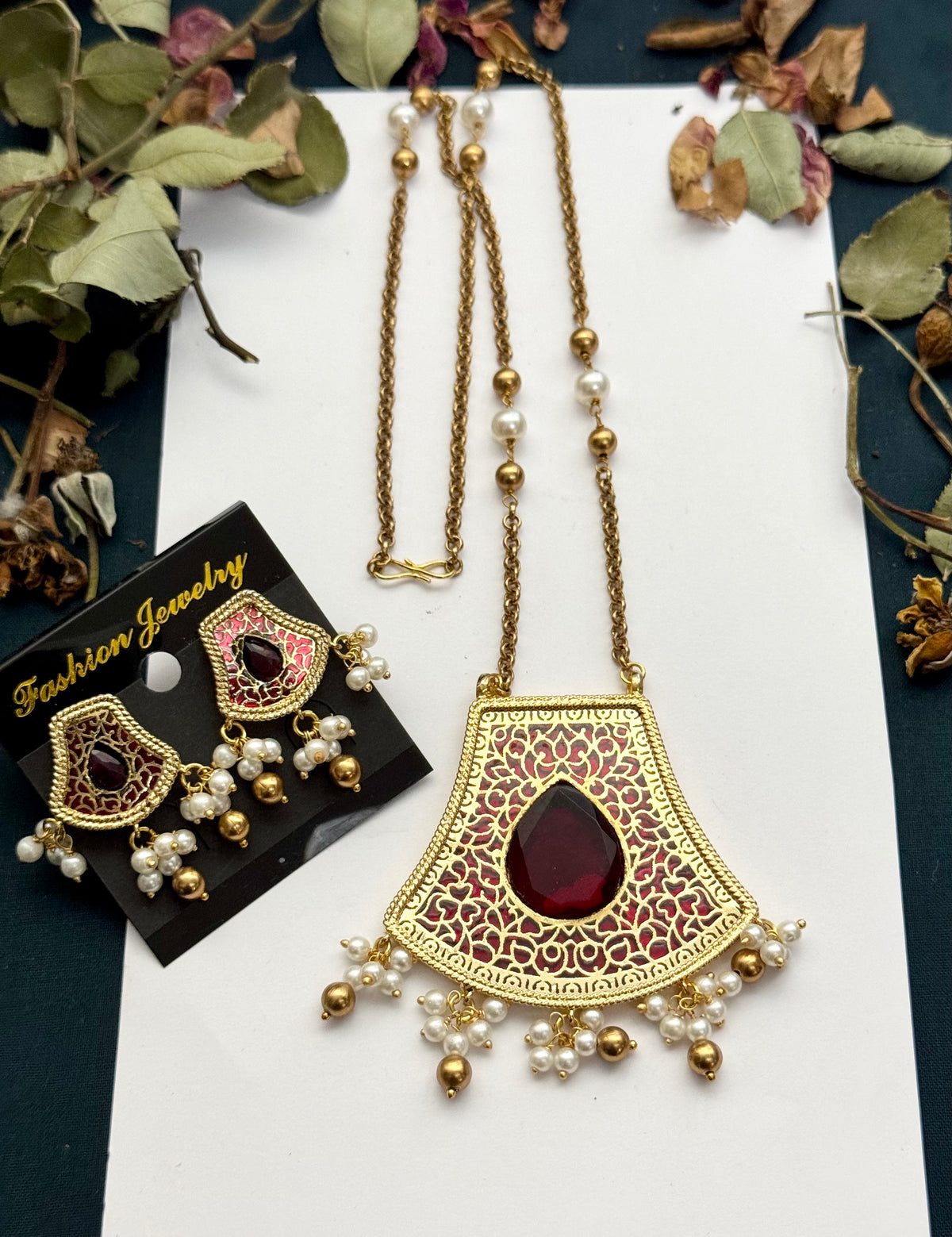 Premium oxidised Brass Made set