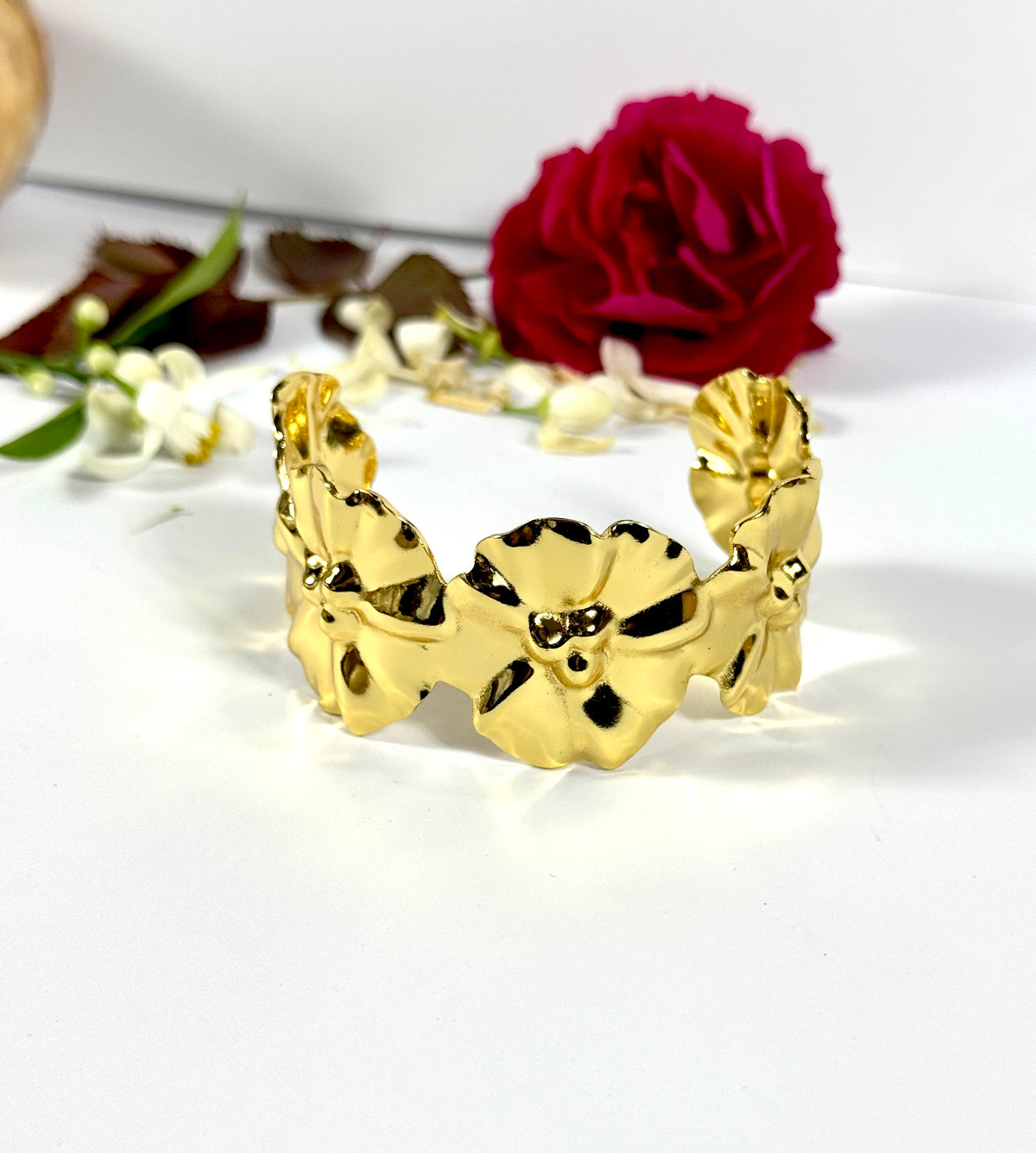 Stainless steel Adjustable Bangle