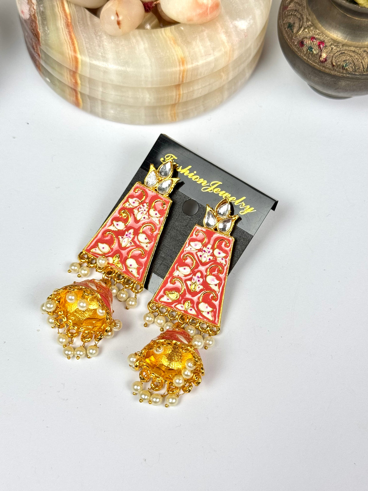 Imported Mina Kundn Earrings